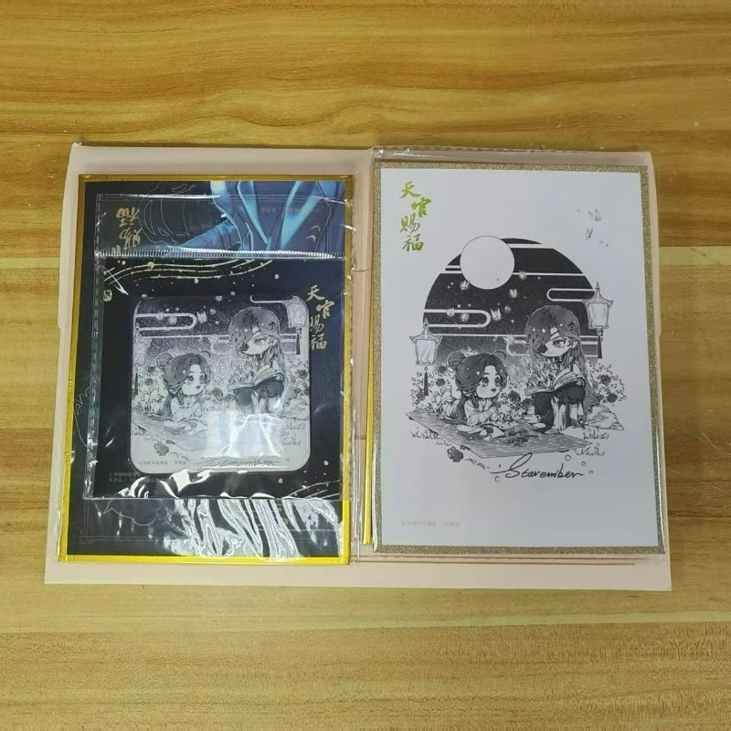 Heaven Official's Blessing Pop-up Book Merch Gifts(No Book) Includes Pre-order Exclusive Bonus Items Shikishi Badge Cards