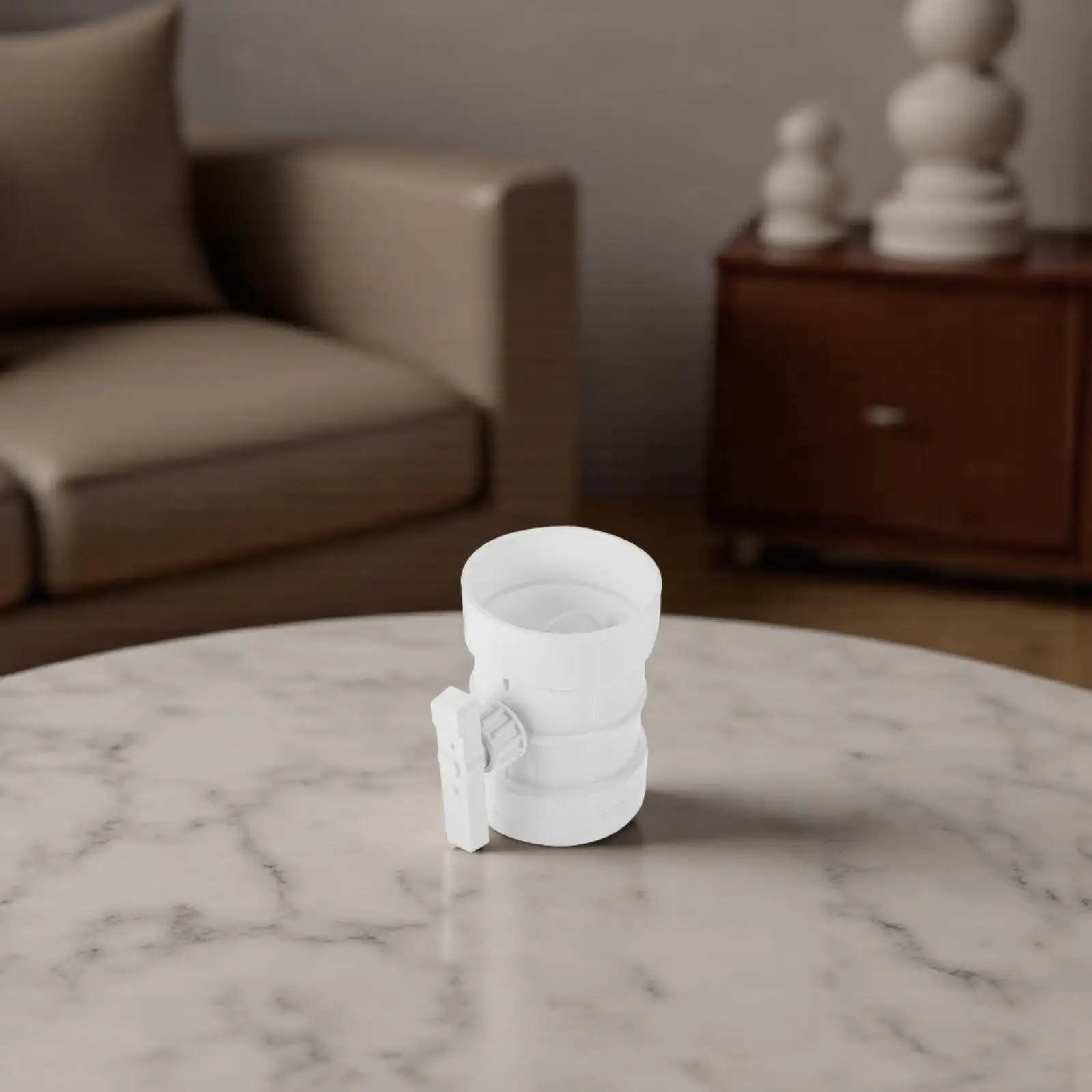 صمام التحكم لنظام تهوية Hvac صمام مثبط الهواء اليدوي Pp منظم تدفق القناة البلاستيكية القابل للتعديل