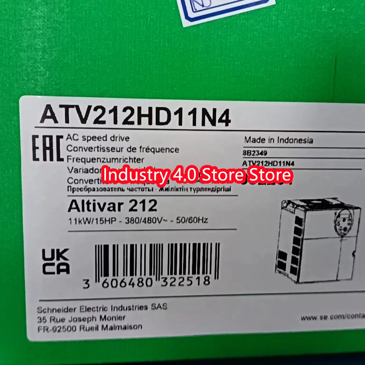 VFD,ATV212HD11N4,ATV212HD15N4,Brand New,In stock