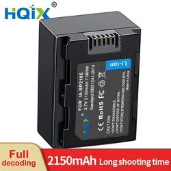 HQIX for samsung SMX-F40 F44 HMX-H200 H204 H205 S10 S15 S16 Camera IA-BP210E Charger Battery