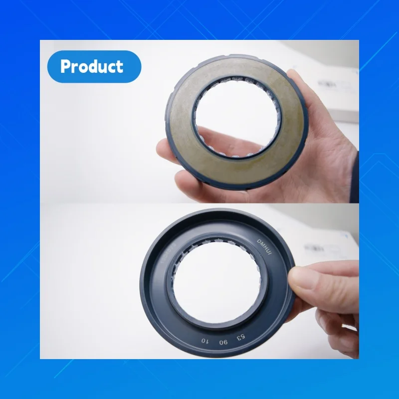 

DMHUI High-quality radial shaft seal, 53x90x10 mm. For hydraulic pump motors. TCN type (NBR) rubber pressure-type oil seal