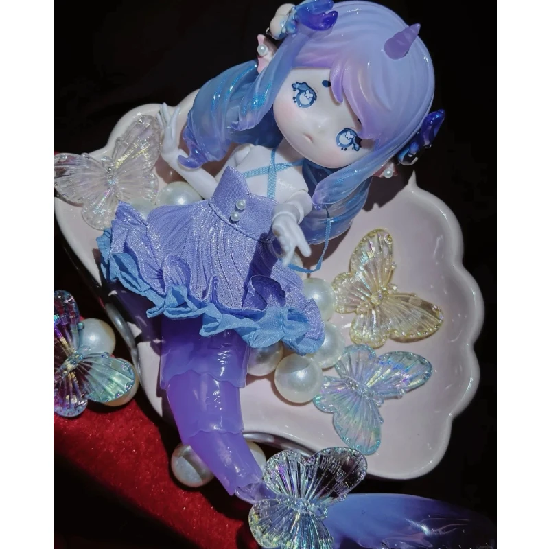 

Genuine Pennys Box AnTu Oceanic Whisper 1/12 BJD Mermaid Articulated Doll Blind Box Decor Figurine Unisex Birthday Gift