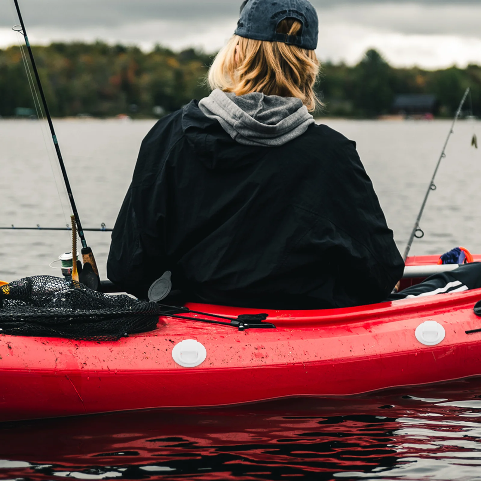 

8pcs Paddle Board D Rings Pvc Patch Kit For Inflatable Boat Kayak Attachments Secure Paddle Clip Holder Marine Oar Keeper Stand