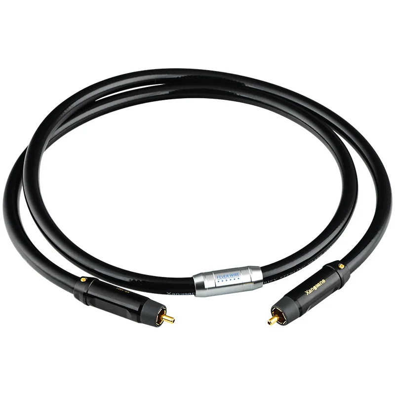 

Цифровой аудиодекодер HIFI из чистого серебра, 75 Ом, с разъемом SPDIF (RCA), коаксиальный кабель для цифровой передачи звука