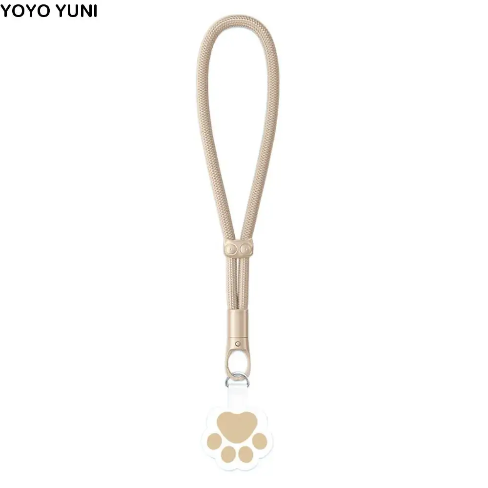 

Регулируемый ремешок для телефона в виде кошачьей лапы, съемный подвесной ремешок для мобильного телефона, анти-потерянный короткий ремешок для телефона, подвесной чехол для телефона