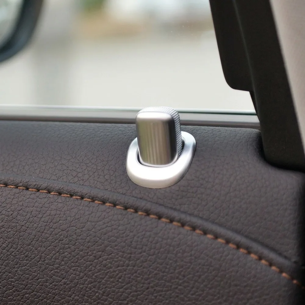 Car Front Door Lock Knob Bezel 22276609252A17 For Mercedes For S-Class For W222 2014-2020 For Maybach For W222 2014-2020