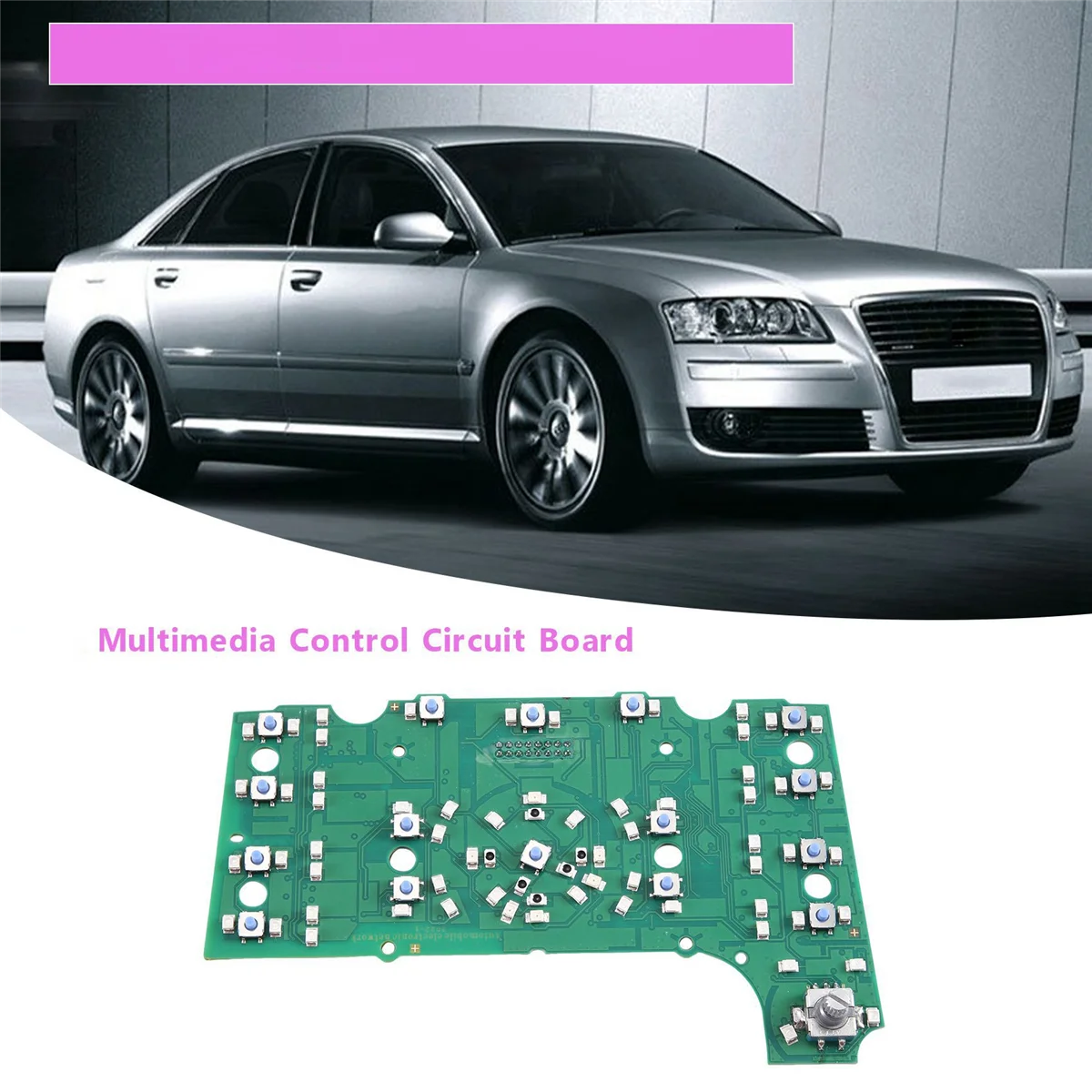 

New for Audi A8 S8 2006-2009 3G mmI Multimedia Control Circuit Board with Navigation 4E2919612L 4E2919612B