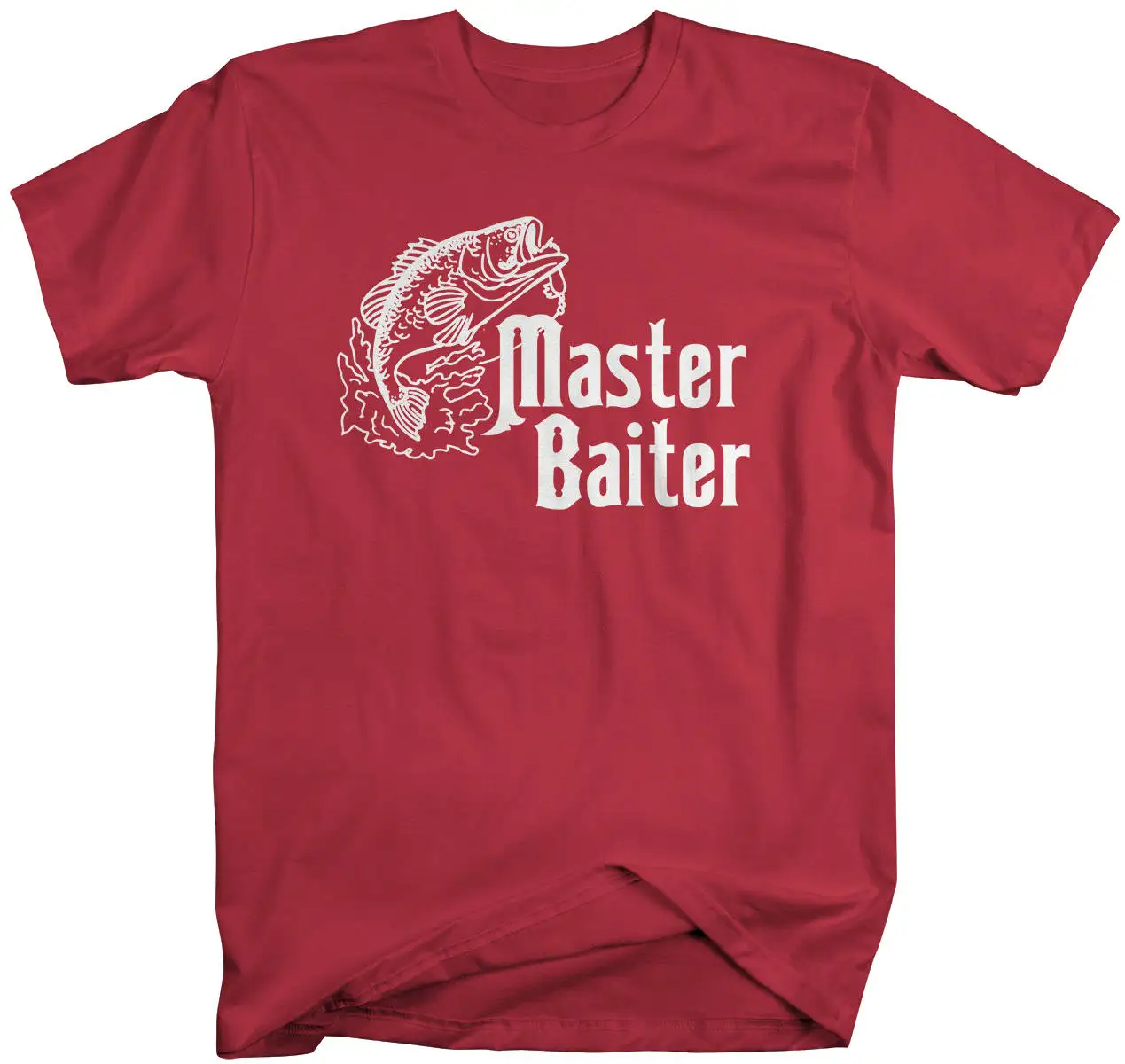 Funny Master Baiter Fishing T Shirt For Fishermen Fish shirts