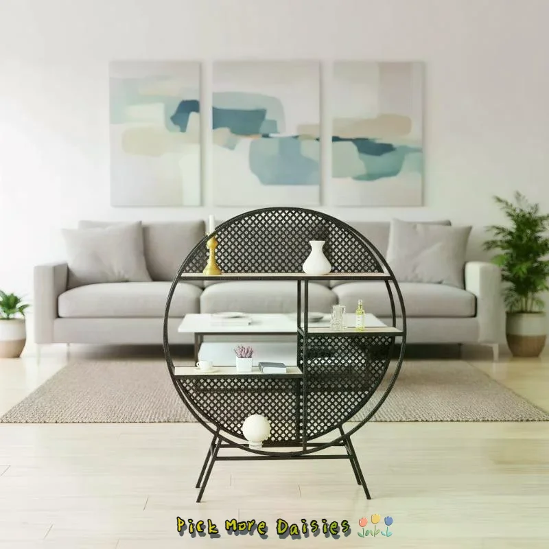 โมเดลชั้นวางของทรงกลมแบบจีนขนาด 1:12, 1 ชิ้น อุปกรณ์ตกแต่งเฟอร์นิเจอร์จิ๋วสำหรับบ้านตุ๊กตา