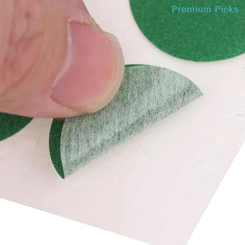2Sheets Repair Sticker Green Round Self Adhesive Pool Table Cloth Patch Snooker Mending Patch Billiard Table Stickers Kit