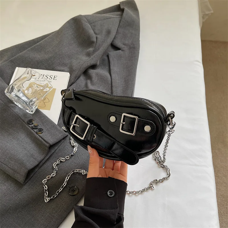  حقيبة كروس نسائية على الموضة لعام 2025، محفظة كتف متعددة الاتجاهات من الجلد الطبيعي، حقيبة يد أنيقة ذات سعة كبيرة #1