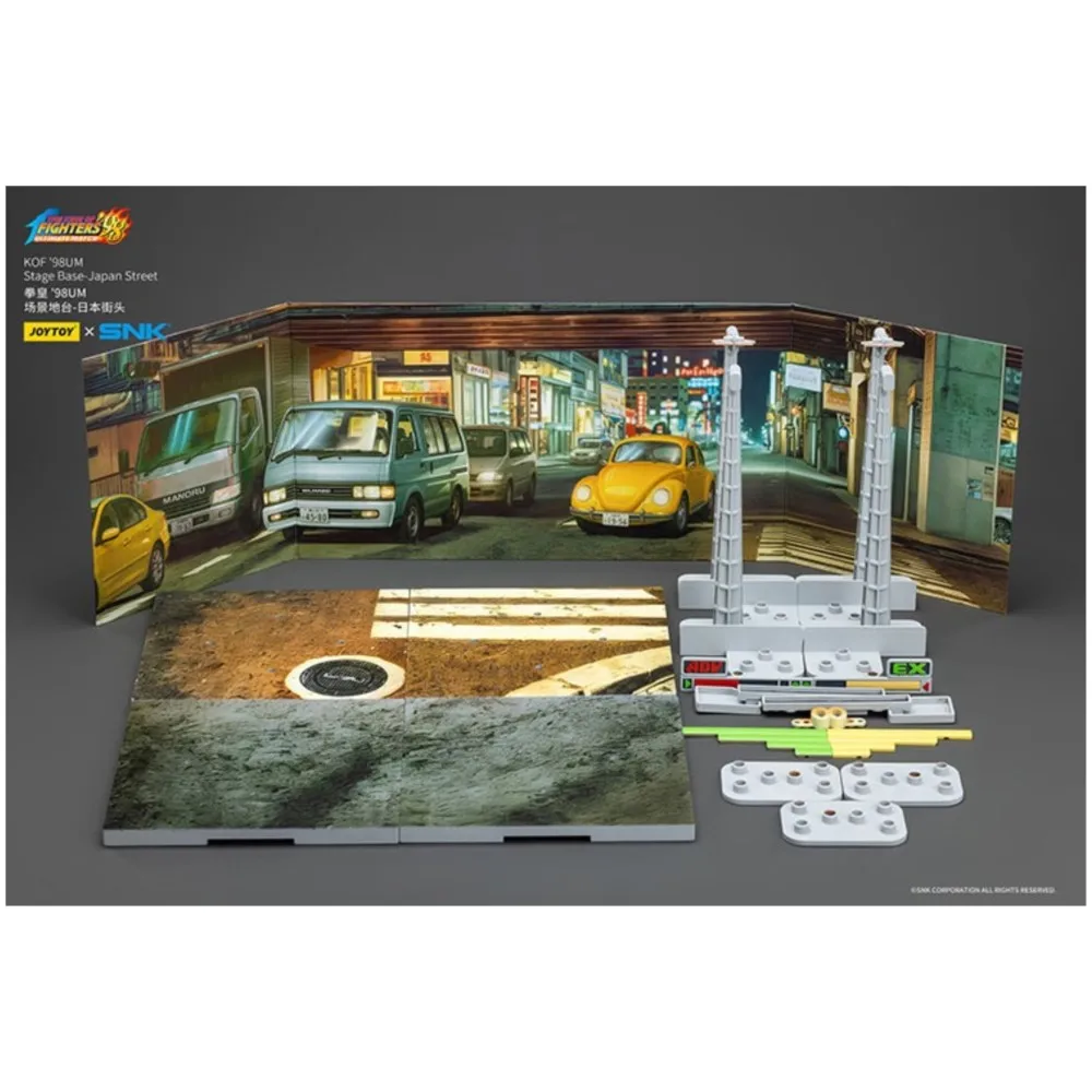 

JOYTOY фигурки куклы украшения оригинальная модель фигурки коллекция подарок SNK KOF '98UM сценическая база