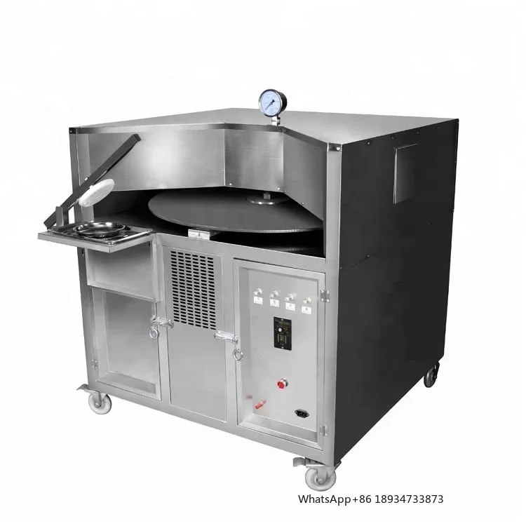 High Quality Affordable Automatic Stainless Steel Pancake Rotary Arabic Roti Naan Bread Making Machine