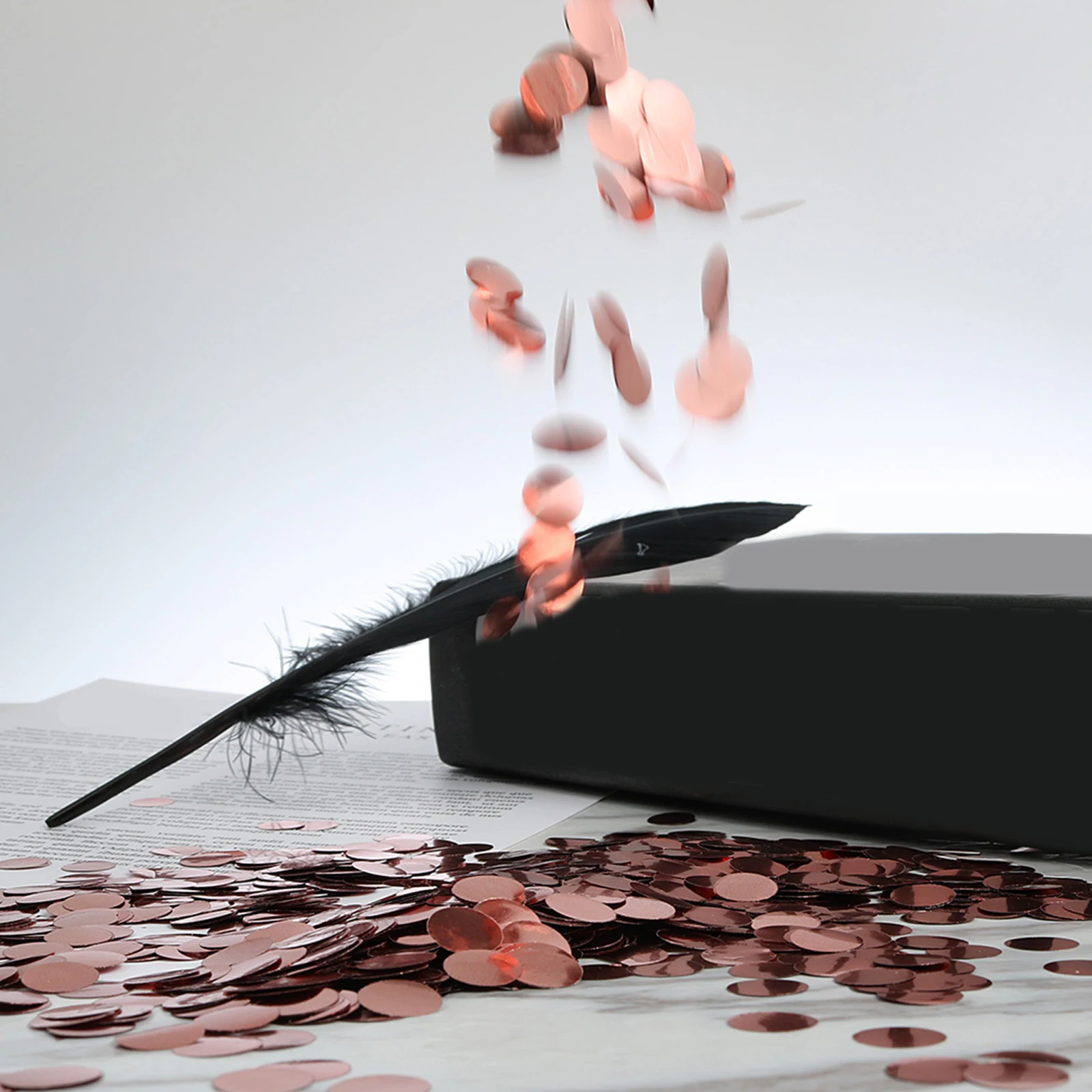 

Balloon Filled with Confetti Rose Gold Balloons Glitter Tissue Wedding Decoration Birthday