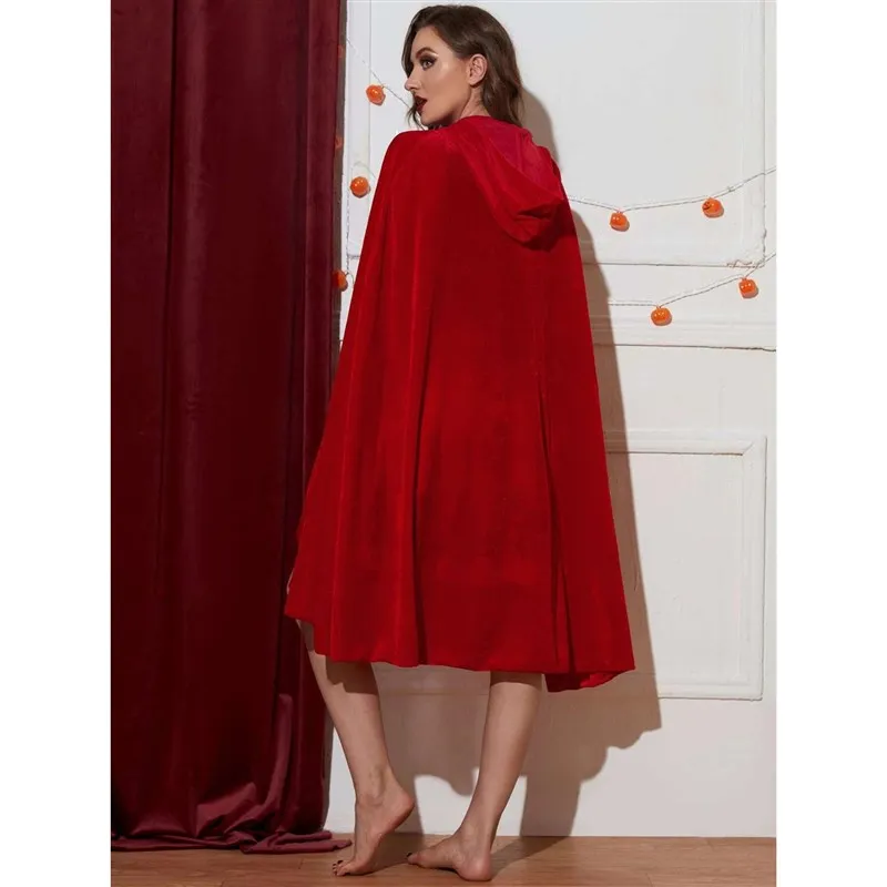 Fantasia feminina sxxxl loween, capa vermelha ridi roleplang, roupa tradicional chinesa para performance em palco, primavera 205