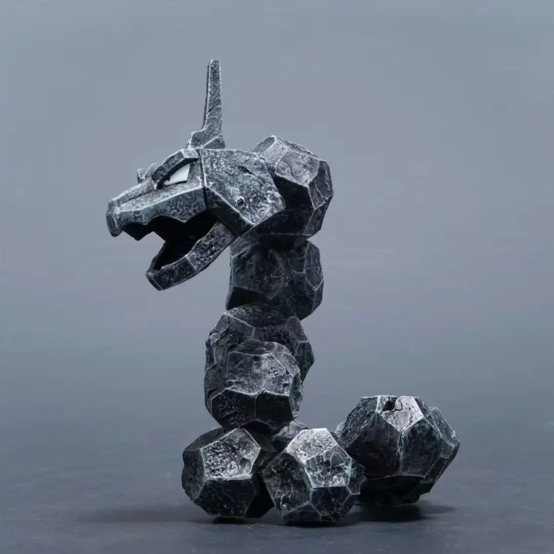Pokémon Onix Fierce Gengar Lizard King Stone colección de anime recubrimiento se puede dar como regalo Festival de PVC lindos juguetes para mascotas regalo