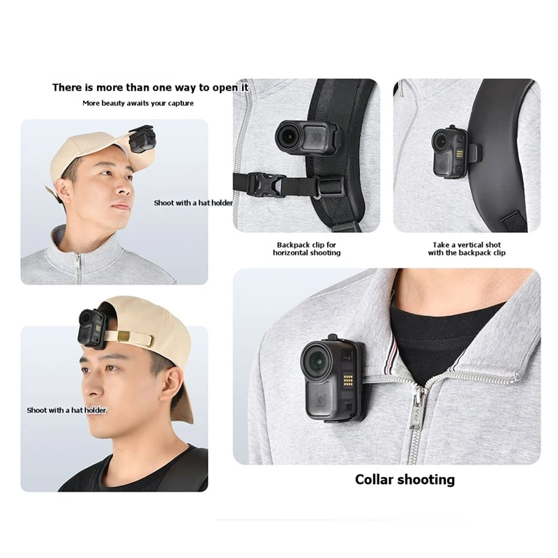 Super Sale Magnetic All-Purpose Clip 360° Adjustable Clamp Mount for DJI OSMO