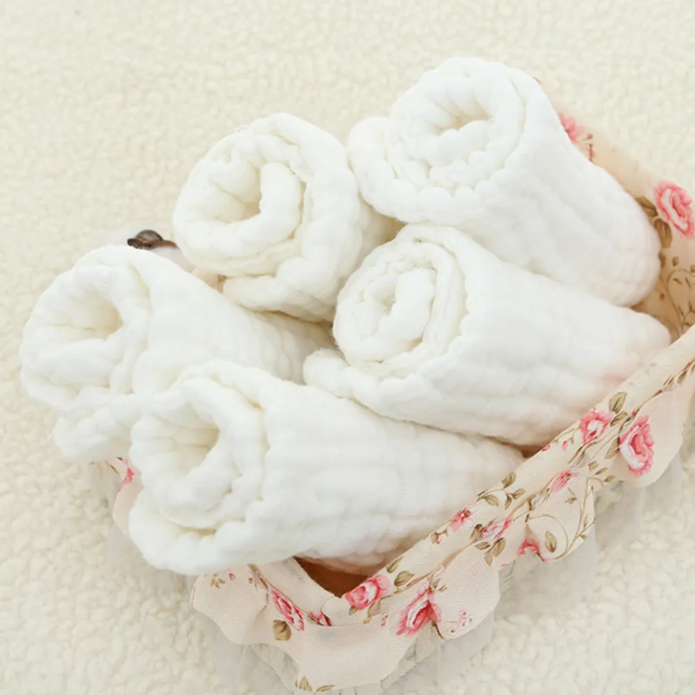 5-個の綿布おむつ洗える新生児通気性おむつライナーソフト再利用可能なおむつインサート新生児の必需品