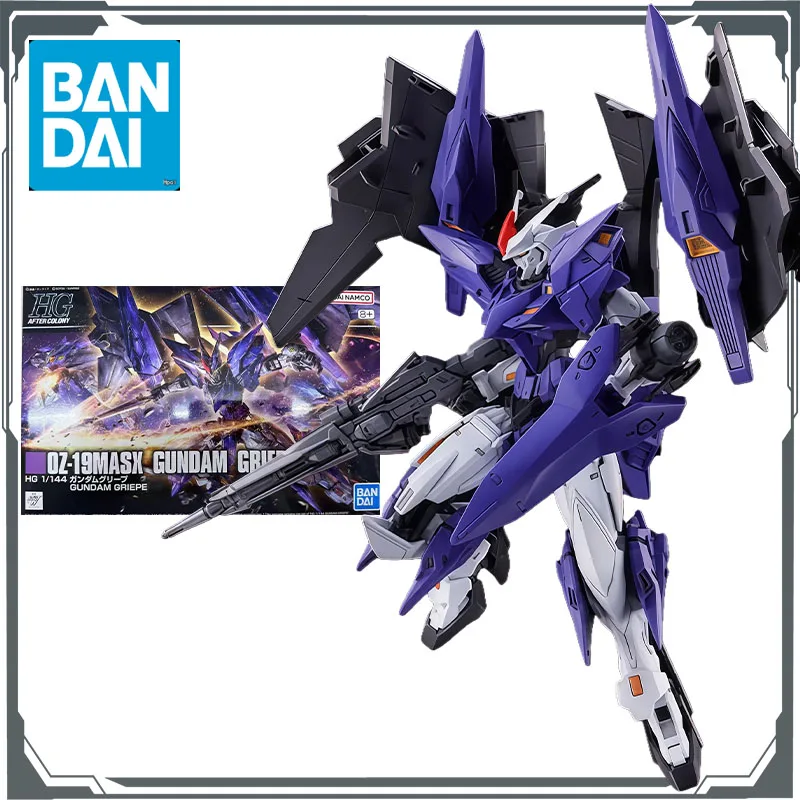 

Bandai Original MODEL KIT GUNDAM HG OZ-19MASX Gundam Griepe 1/144 Anime Action Figure Assembly Model Toys Model Gifts for Boys