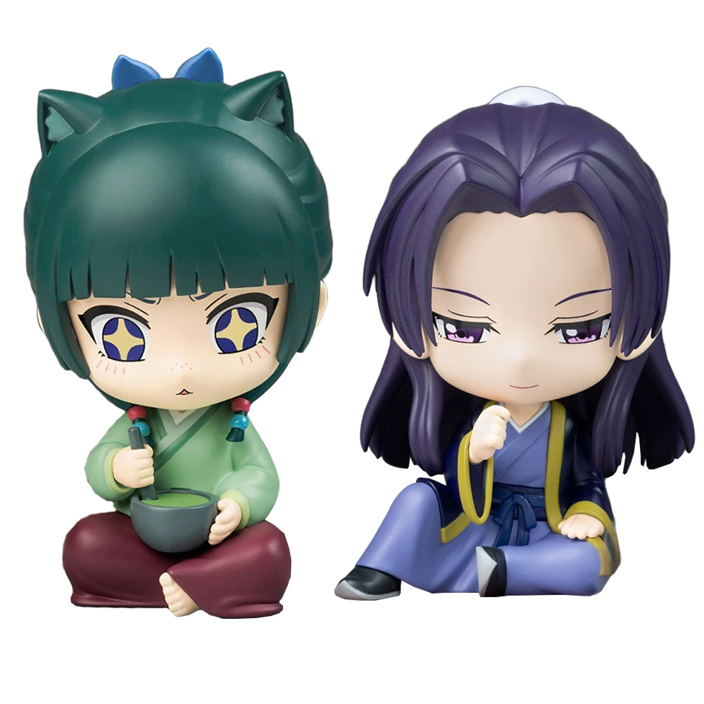 15CM Anime Kusuriya keine Hitorigoto Maomao Figur Renshi Modell Nette Spielzeug Szene Kombination Geschenk Sammlung Action Figur Puppe PVC