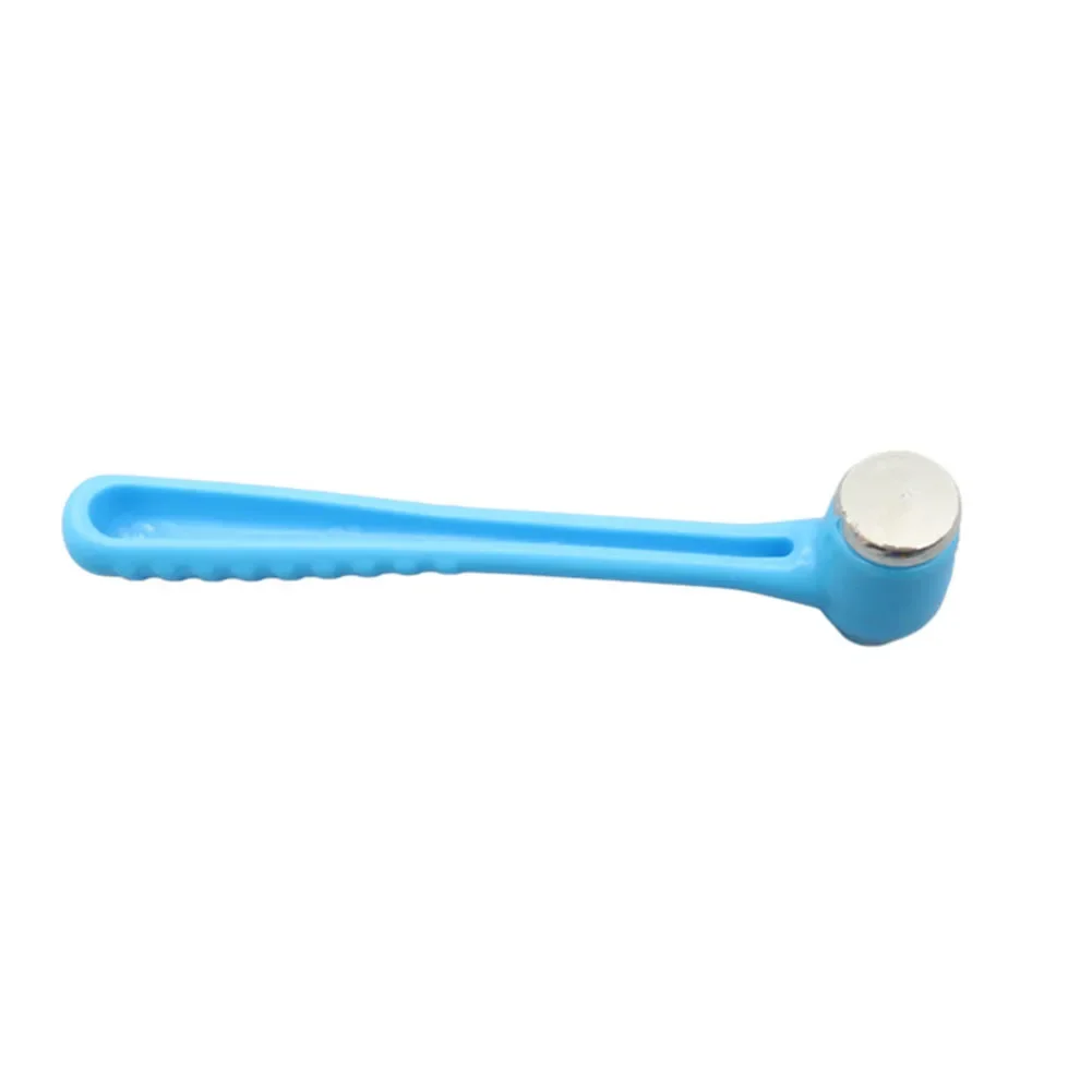 Smooth-Handling Rubber Hammer With Reinforced Metal Base For Repeated Use In Model Assembly And Component Alignment