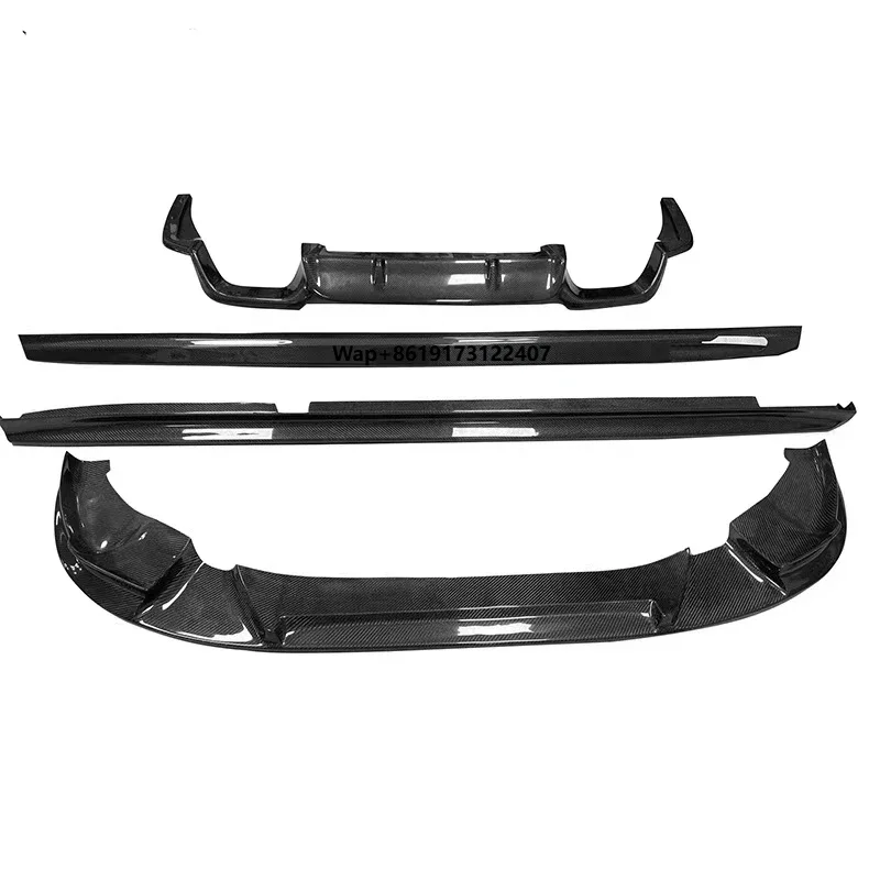 

For X3M F97 Carbon Fiber Body Kits 3D-Style Front Lip Splitters Side Skirts Rear Diffuser Bumper Lip
