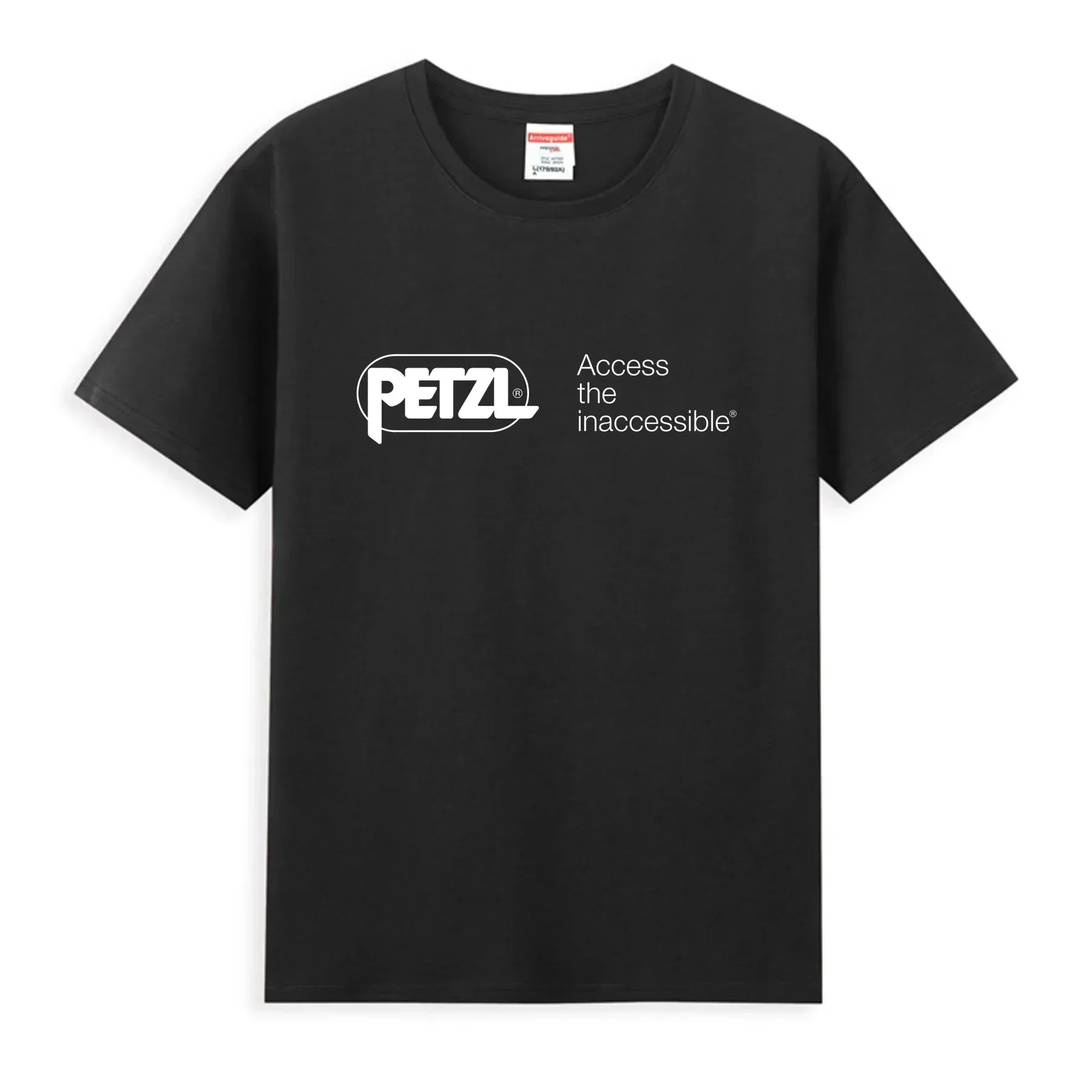 2024 Men T Shirt Casual PETZL Life Wall Climbing Hiking and Trail Running Camping Drifit T-shirt Comfortable Streetwear S-4XL