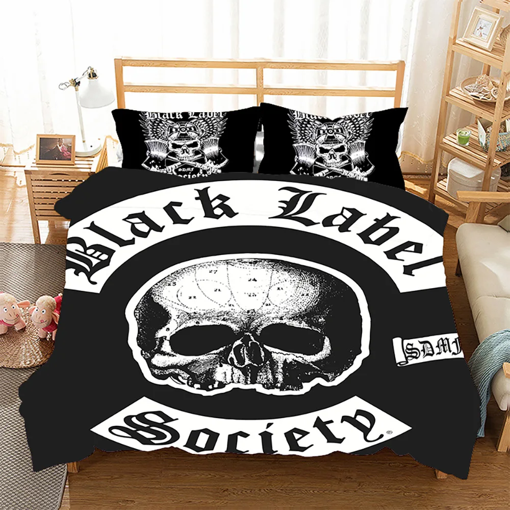 

Комплект постельного белья с 3D-принтом «Готический череп», уютный пододеяльник, размеры King, Queen, Twin, Single, подарок на день рождения, украшение для детской спальни