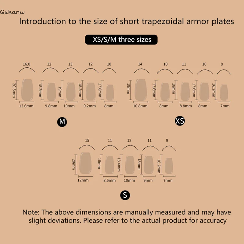 

[HBA]30pcs Magnetic Press On Nail Pretty Fake Nails Detachable Full Nail Tips Wearable Fake Nails Simple Artificial Art Decor