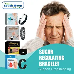 Sugar Control Bracelet Balance Blood Glucose Hypertension Lowering Relieve Fatigue Relaxation Diabetes Relief Ions Wristband