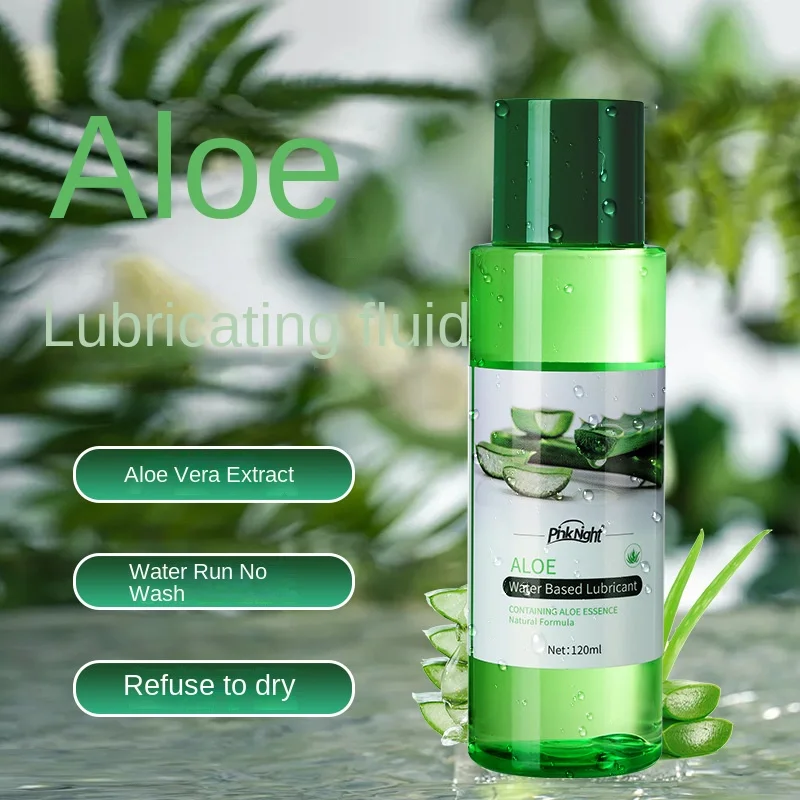 Aloe Vera Lubricant Moisturizing Locking Transparent Smooth Lubricant Adult Erotic Sex Products