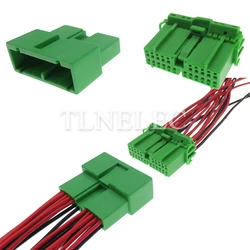 22 Pin Way Auto Instrument Unsealed Connector Car Male Female Wiring Cable Socket For Honda IL-AG5-22S-D3C1 IL-AG5-22P-D3C1