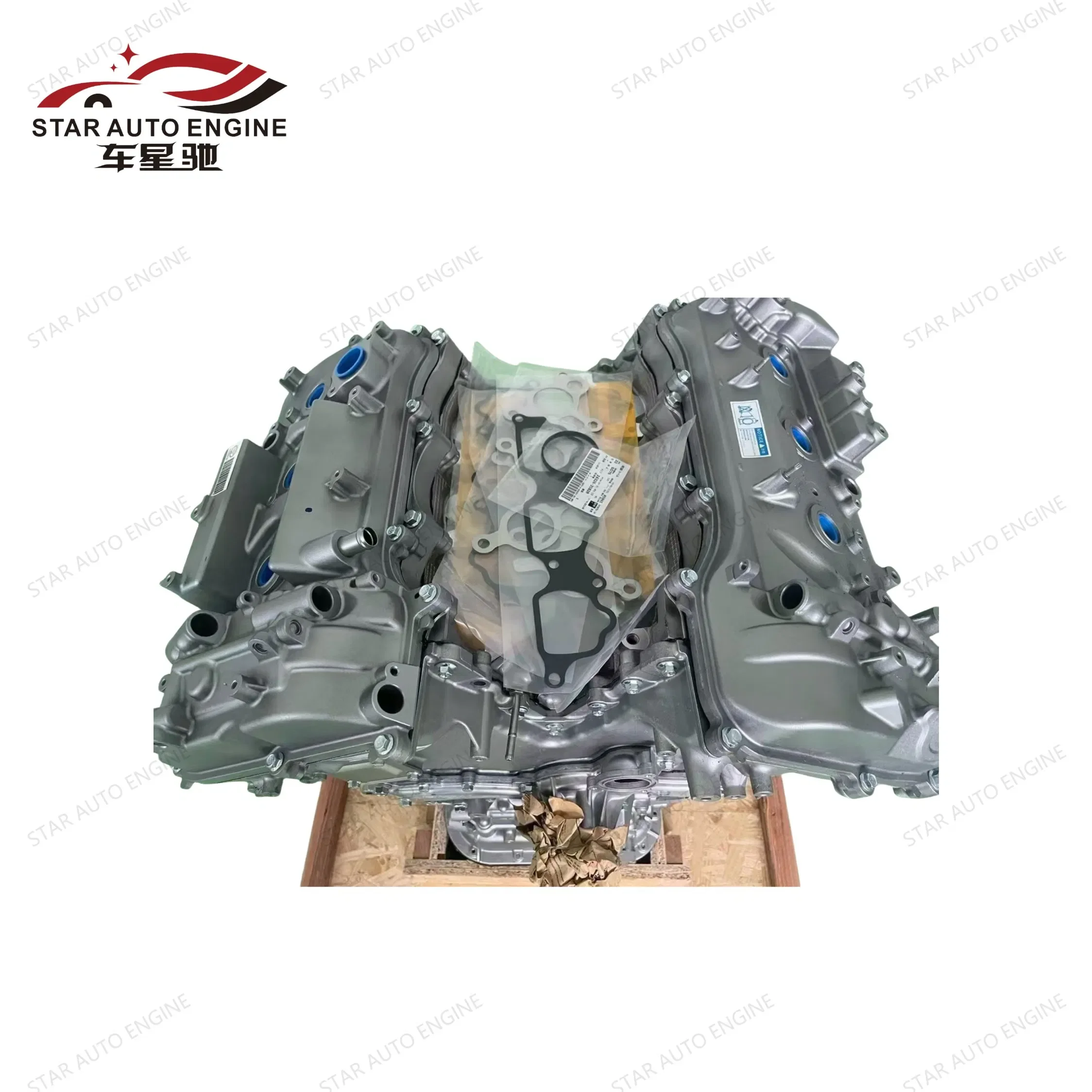For9gr Long-For Block For Toyota Coaster V-Type 6-Cylinder 4.0L Displacement Automobile Engine