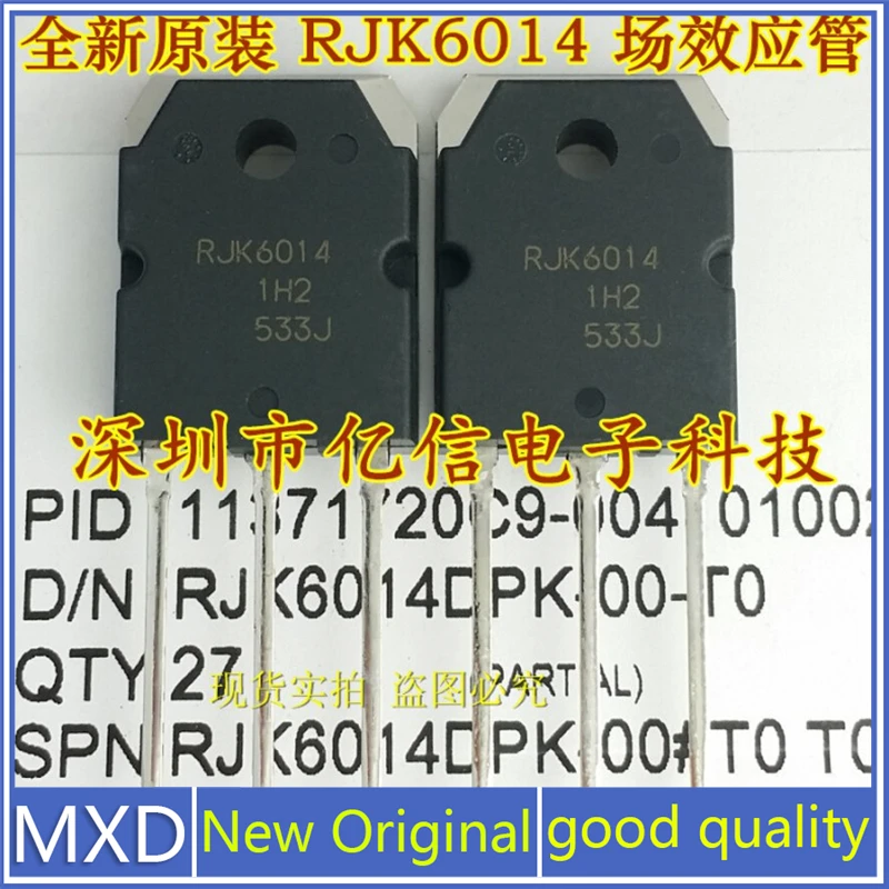 5Pcs/Lot New Original RJK6014 RJK6014DPK Field Effect Mostube Import TO-3P Good Quality