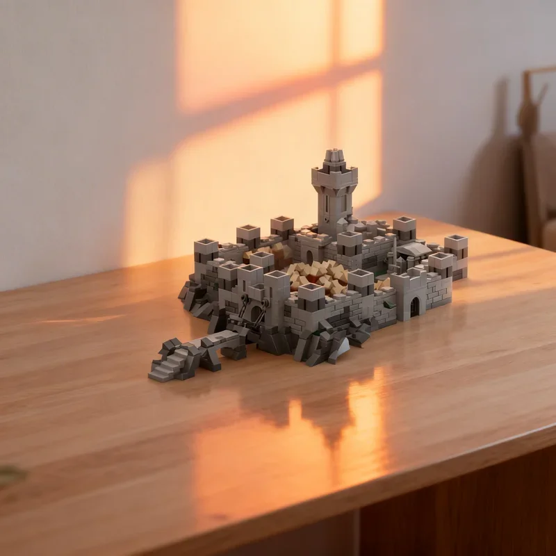 

2849pcs MOC Stoney Brooke Castle Architecture Model Building Blocks Construction Toy Assemble Christmas Gift Creative DIY Idea