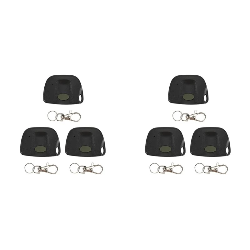 6 PCS Garage Door Remote Compatible With Multicode 300Mhz 10 Dip Switch 3089 3060 3070 Gate Opener With Keychain-Y41A