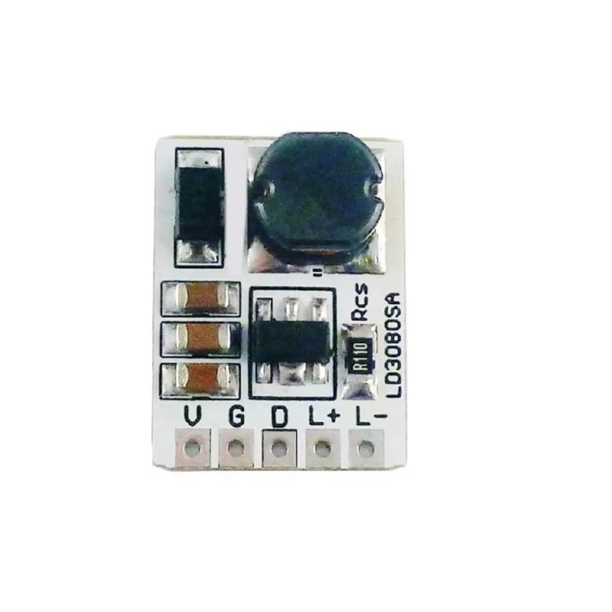 SCLS LD3080SA 20W DC 3.5-30V 스텝다운 HB LED 드라이버 모듈 손전등 헤드라이트 330MA용 DC-DC 벅 정전류 모듈