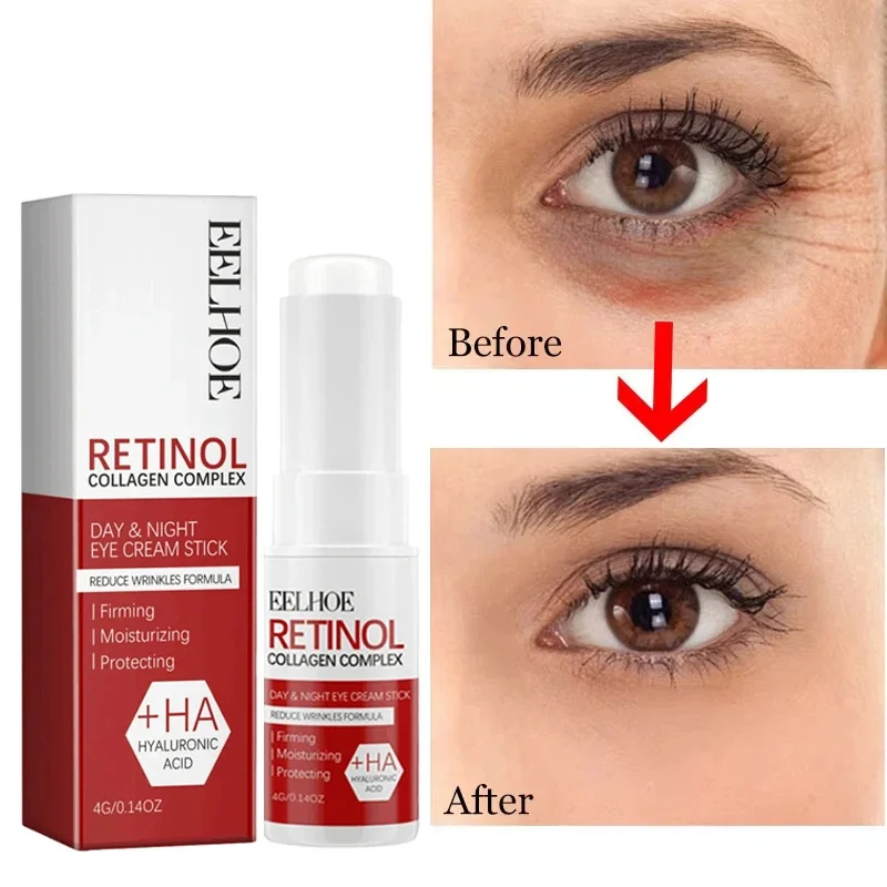 

Retinol Anti Wrinkle Eye Cream Anti Aging Remove Dark Circles Eye Bags Lifting Firming Whitening Moisturizing Brighten Skin Care