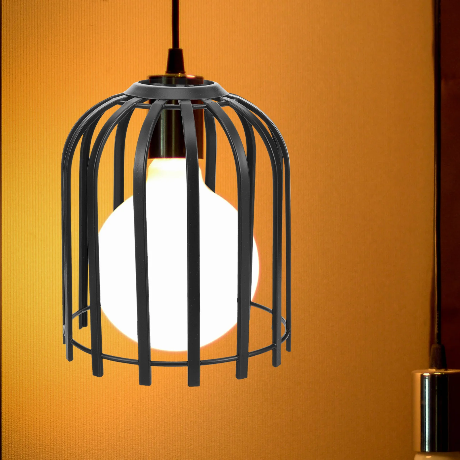 

Geometric Shape Lampshade Iron Wire Light Cover Modern For Table Floor Ceiling Lamp Duck Egg Pendant Shade