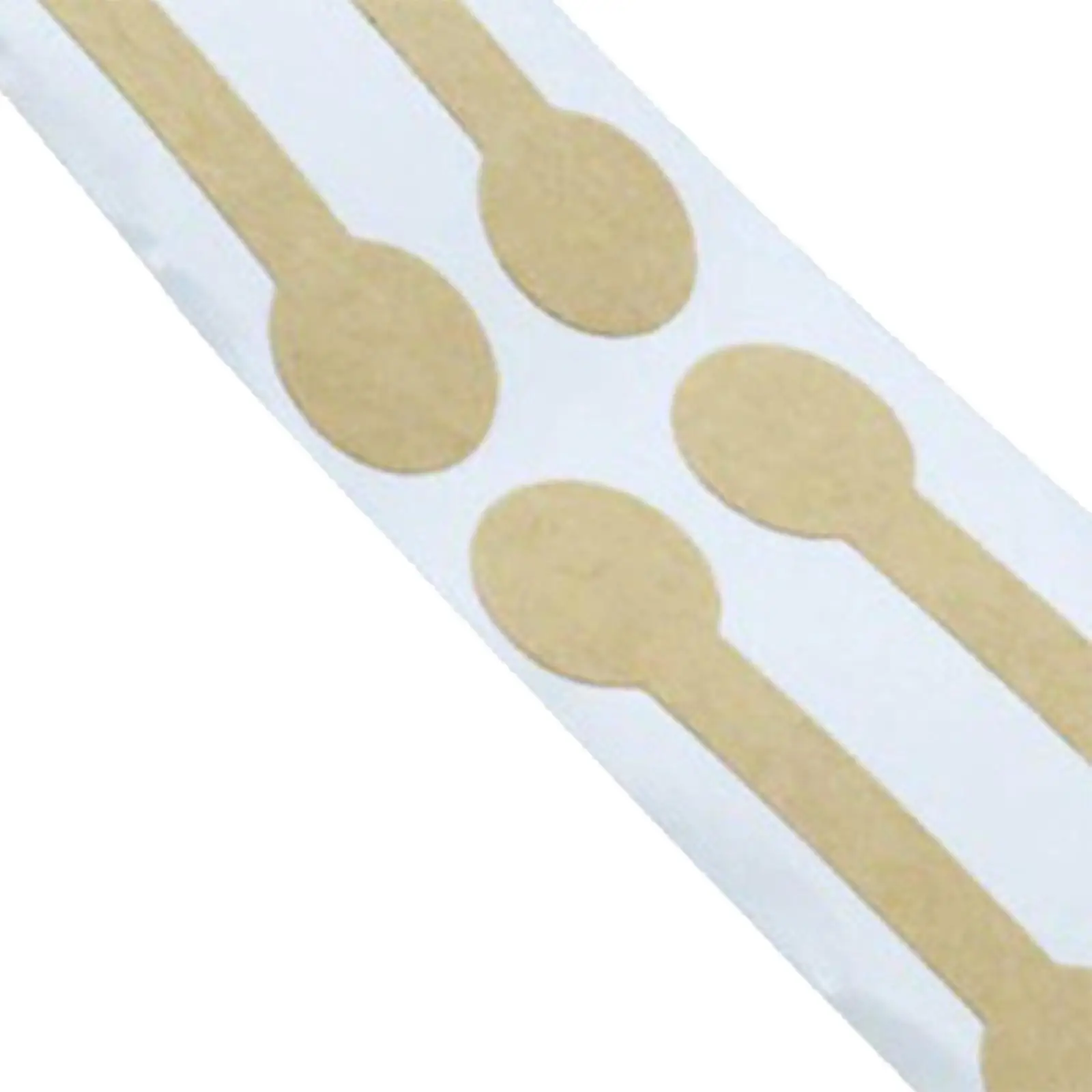 

500 шт. этикеток-наклеек для ювелирных изделий: короткие гантельки, крафт-этикетки для колец, браслетов, для идентификации в ювелирных магазинах