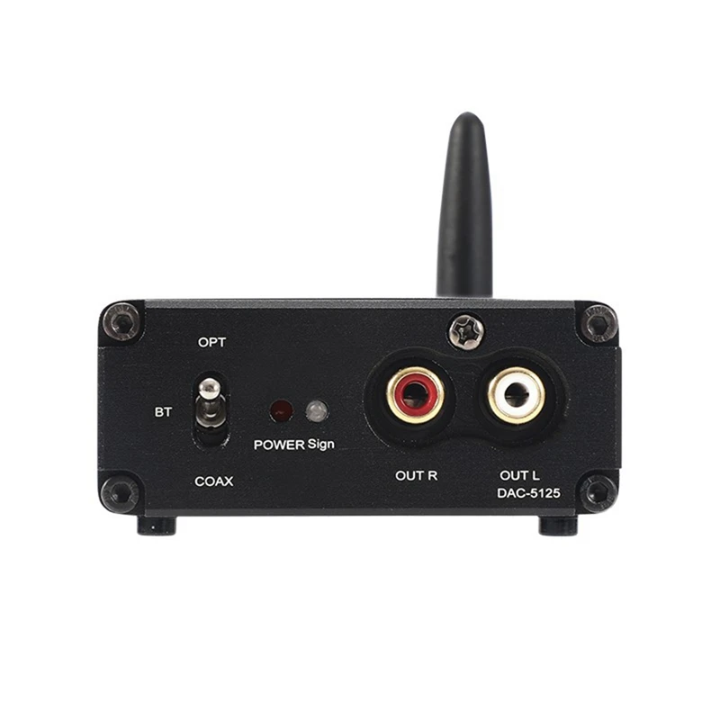 

APTX-HD Bluetooth 5.1 Decoder QCC5125 ES9038Q2M Coaxial Fiber RCA Module DIY Home Theater