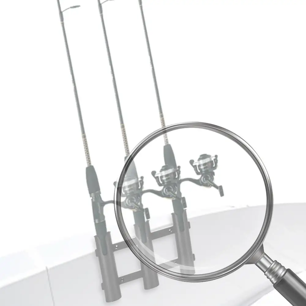 

3 настенных держателя для удочек, пластиковые крепления для удочек для лодок, гаражей, холодильников, прицепов