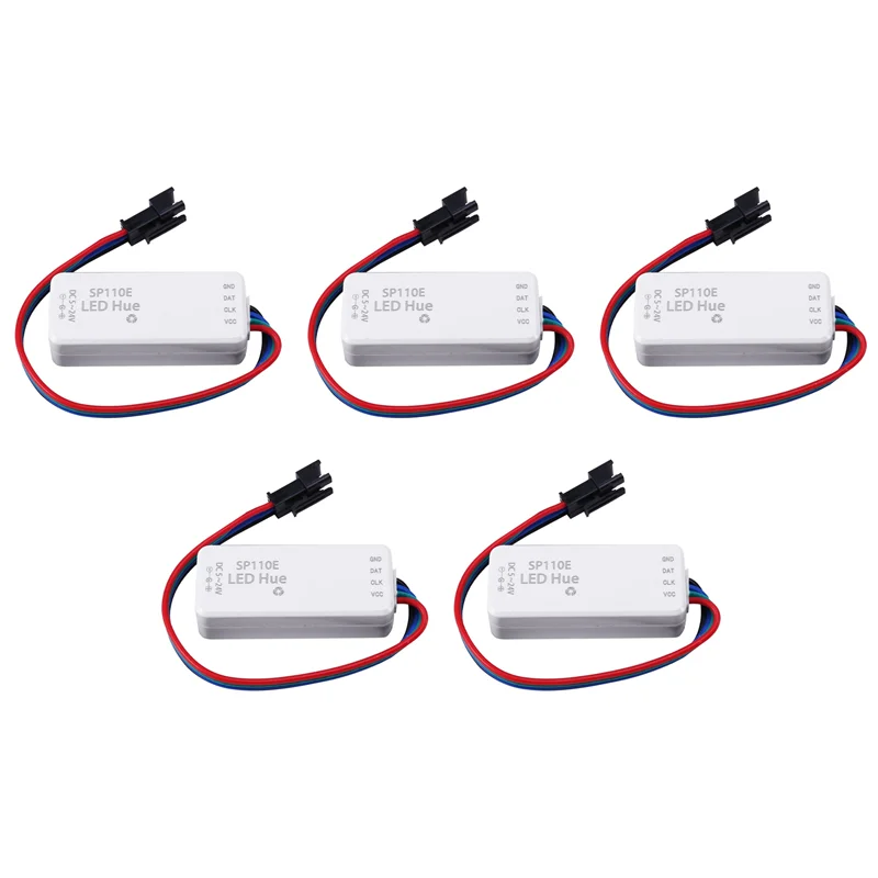 FAAJ-5X WS2812B SK6812RGB SK6812RGBW Mini controller Bluetooth SP110E, supporta tutte le strisce LED/modulo luce/pannello/stringa