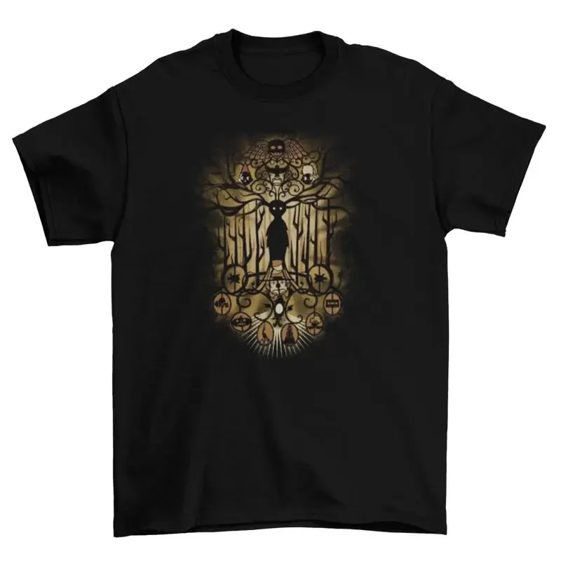 Shadows In The Garden T Shirt Cotton Scary Horror Halloween Sizes New
