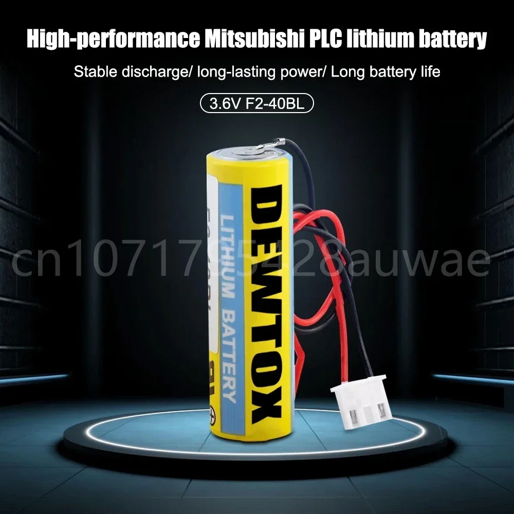 5 قطعة الأصلي F2-40BL ER6 AA 3.6 فولت 1800 مللي أمبير بطارية ليثيوم CNC PLC بطاريات يمكن أن تحل محل ER6C FX2N/1N مع المكونات البيضاء