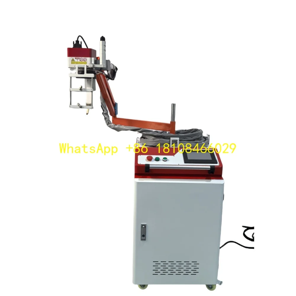 Automatic Fiber Laser Welding Machine for Battery Cells 1500w 3000w Platform Aluminum Steel Rotating Fixture Laser Welder
