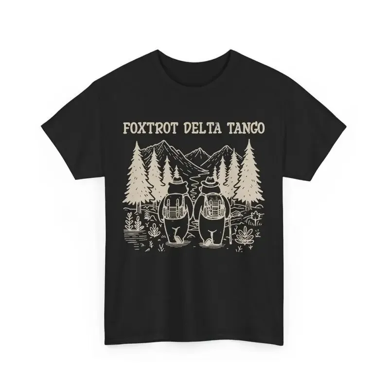 Camiseta Resist Bear Foxtrots Deltas Tangos para amantes de la naturaleza, divertida