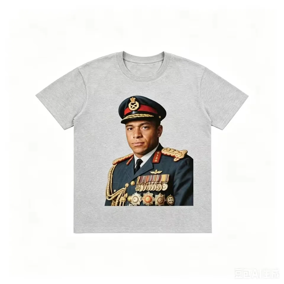 2026 Dictador Kylian Mbappé Meme Grafik T-Shirt – Fußballteam-Match-Trikot mit Champion-Grafik – Y2K Herrenmode-Kleidung – Detail 13