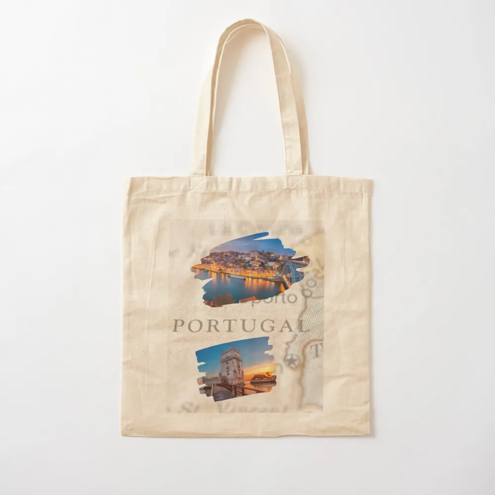 Portugal Tote Bag Gift bag canvas shopping bag Canvas Tote