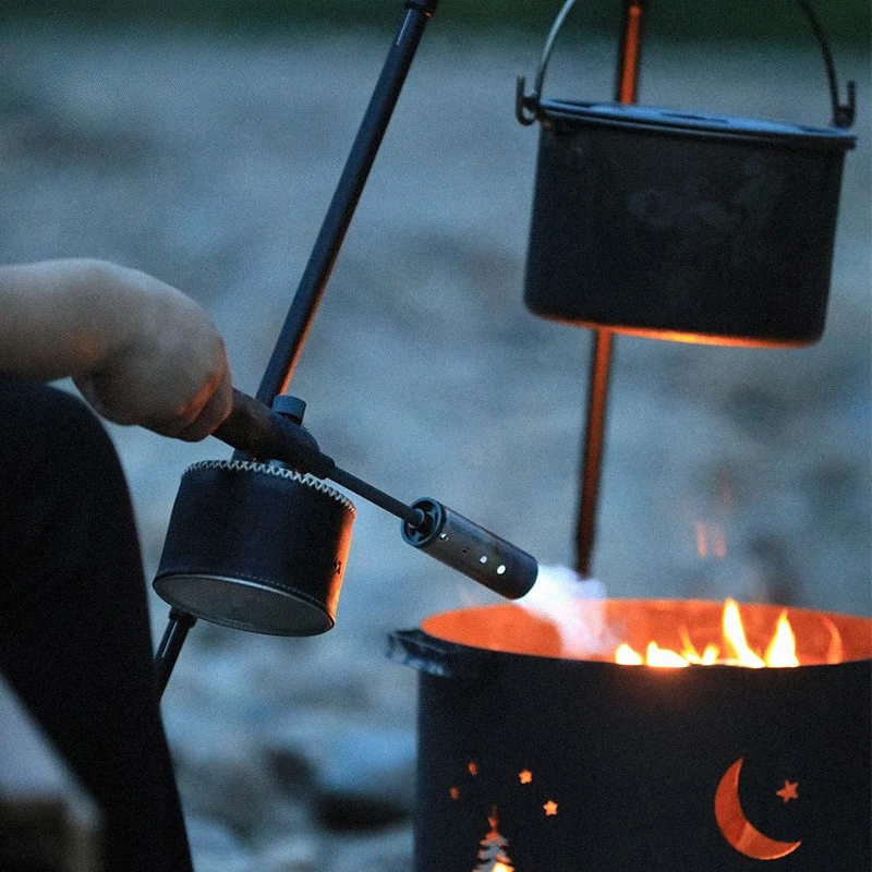 

Extended Spray Gun Portable Outdoor Handheld Spray Camping Igniter Point Carbon BBQ Spray